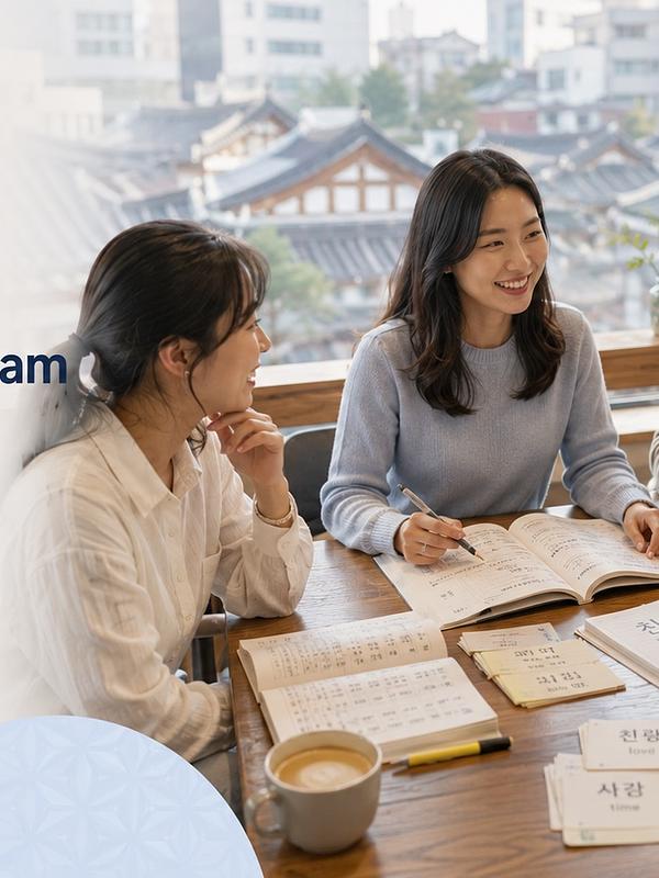 8-Week Korean Mini-Session: Learn Korean & Make Friends - Week 1 language exchange event in Daejeon at Tamitie Coffee